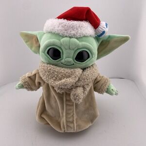 Star Wars Grogu Plush The Mandalorian Baby Yoda Stuffed Animal Toy Holiday 9"